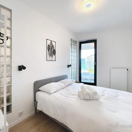 Vistula Riverside Apartment Krakau Exterior foto